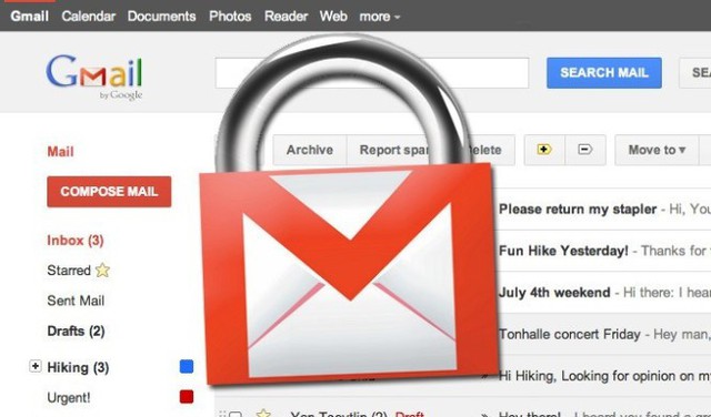 
Người dùng Gmail giờ đây đã có thể gửi những tin nhắn có tính bảo mật hơn. ẢNH: REUTERS
