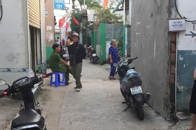 Con hẻm xảy ra vụ việc. Ảnh: M.Hưng.