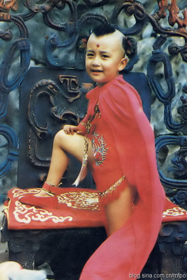Triệu Hân Bồi trong vai Hồng Hài Nhi phim Tây Du Ký 1986. (Ảnh: Internet)