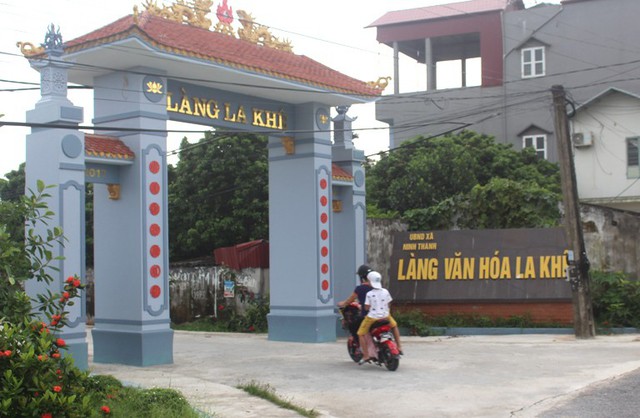 
Thôn La khê, xã Ninh Thành, nơi chị H. đang ở cùng bố mẹ chồng. Ảnh: Đ.Tùy

