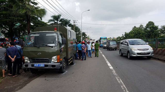 Hiện trường xảy ra vụ va chạm giao th&ocirc;ng