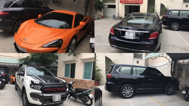 Bộ siêu tập siêu xe của trùm ma túy