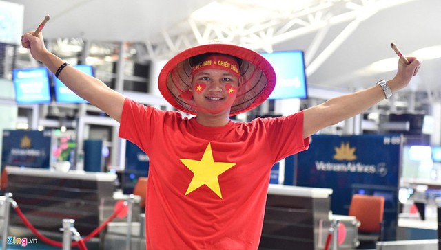 Anh Trần Việt Dũng, phi công của Vietnam Airlines, chia sẻ niềm vui khi lần đầu được đi xem giải này tư cách khán giả.