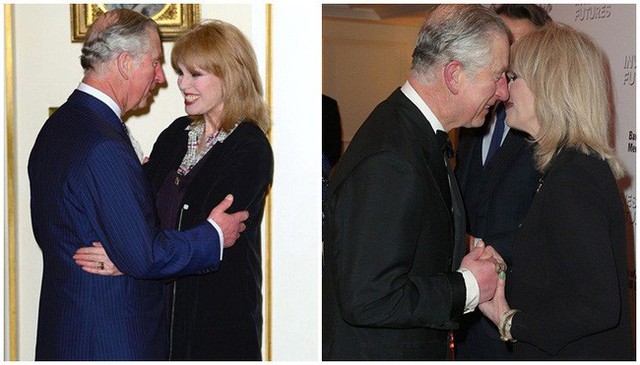 Thái tử Charles có mối quan hệ thân thiết với bà Joanna Lumley, ngôi sao nổi tiếng nước Anh.