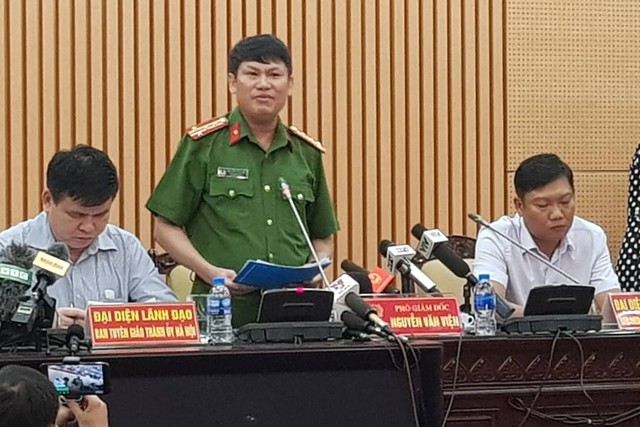 
Đại tá Nguyễn Văn Viện - Phó Giám đốc Công an TP Hà Nội.
