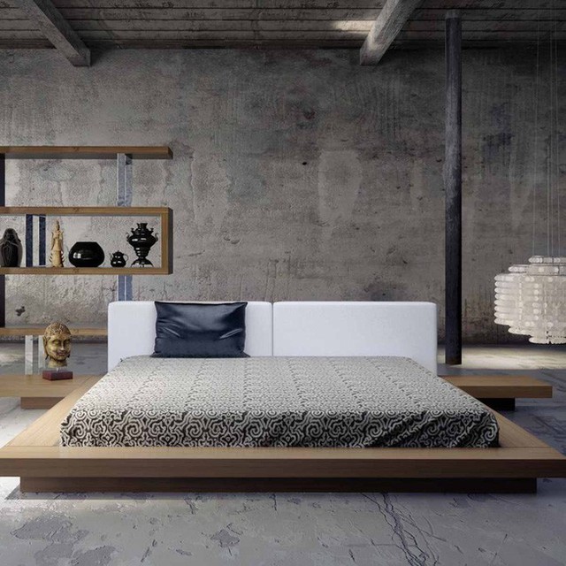 9. Thêm một chút hơi thở tinh tế của phương Đông vào phòng ngủ của bạn bằng thiết kế giường độc đáo này. Lấy cảm hứng từ Nhật Bản, thiết kế có 7 biến thể màu sắc khác nhau cho bạn tha hồ lựa chọn.
