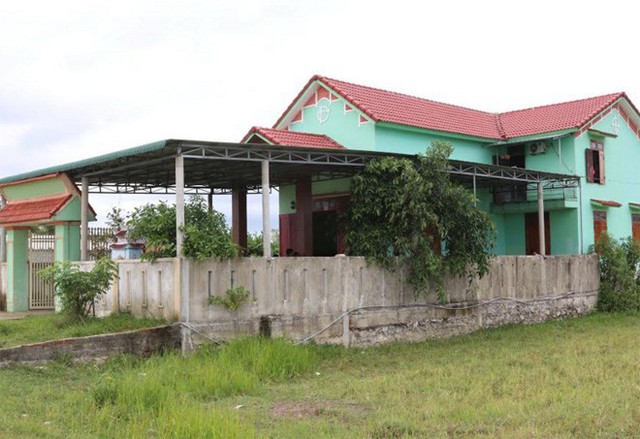 Ngôi nhà nơi xảy ra sự việc.