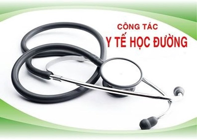 Vai trò của y tế học đường rất quan trọng. Ảnh: Internet.