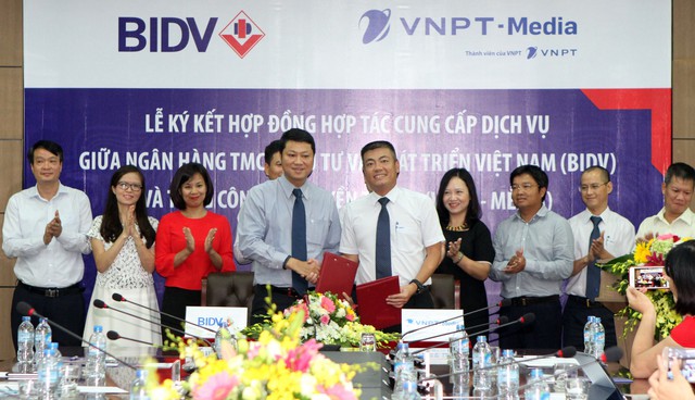 
BIDV ký kết với VNPT - Media về cung cấp sản phẩm dịch vụ
