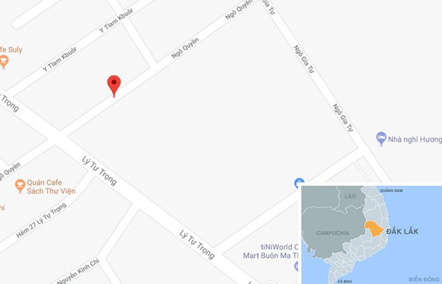 Địa điểm xảy ra vụ tai nạn. Ảnh: Google Maps.