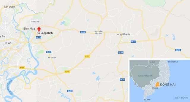 Địa điểm xảy ra vụ việc. Ảnh: Google Maps.