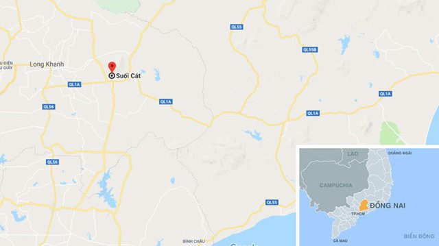 Địa điểm xảy ra sự việc. Ảnh: Google Maps.