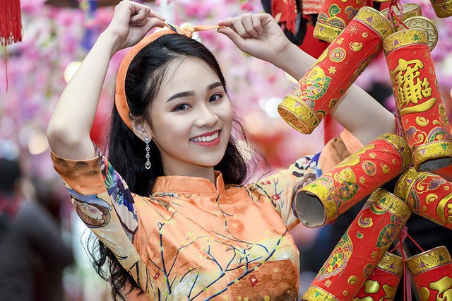 Tết n&agrave;y, Ngọc Anh sẽ ở b&ecirc;n gia đ&igrave;nh với mong muốn tận hưởng sự ấm &aacute;p của t&igrave;nh th&acirc;n sau một năm học tập v&agrave; l&agrave;m việc bận rộn.