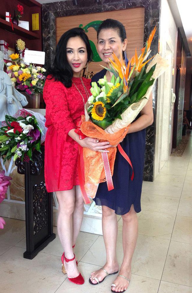 Thanh Lam và vợ mới của nhạc sĩ Quốc Trung