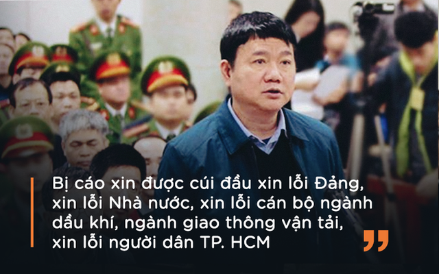Ông Đinh La Thăng nói lời sau cùng tại tòa ngày 17/1