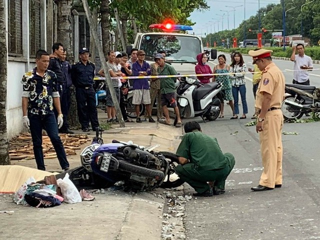 1 vụ TNGT chết người tại TP Thủ Dầu Một, tỉnh Bình Dương.