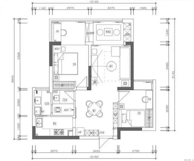 
Bản vẽ thiết kế chi tiết của căn hộ.
