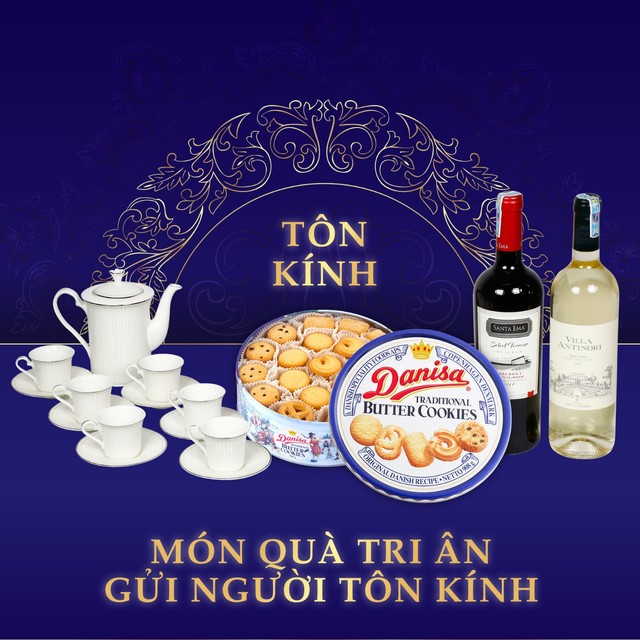 Món quà Tỏ Lòng Tôn Kính là những thông điệp ý nhị thể hiện lòng biết ơn cho những người nâng đỡ ta trên bước đường trưởng thành.