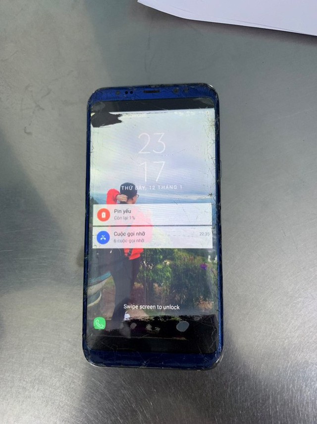 Tang vật vụ cướp giật.
