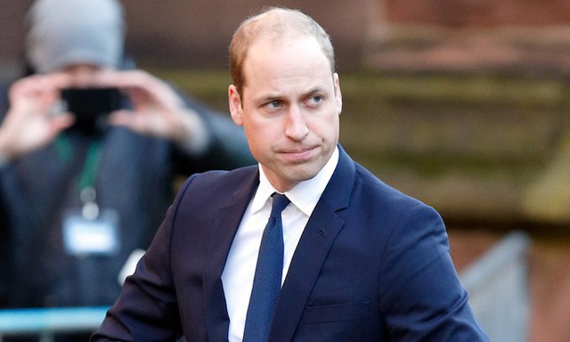 Hoàng tử William (36 tuổi), người đứng thứ hai trong danh sách kế vị ngai vàng của hoàng gia Anh. Ảnh: UK Press.