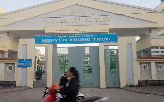 Trường THPT Nguyễn Trung Trực ở Rạch Giá (Kiên Giang). Ảnh: Nhật Tân.