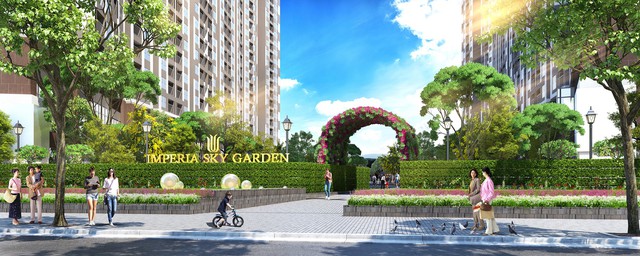 Imperia Sky Garden là dự án hút khách dịp cuối năm nhờ nhiều chính sách ưu việt