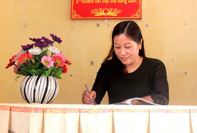 T&ocirc;i nhận ra rằng ng&ocirc;i trường đ&aacute;ng lẽ phải l&agrave; nơi khiến học tr&ograve; vui nhưng ch&iacute;nh t&ocirc;i đang l&agrave;m học tr&ograve; cảm thấy sợ h&atilde;i - C&ocirc; L&ecirc; Thị Nếp.