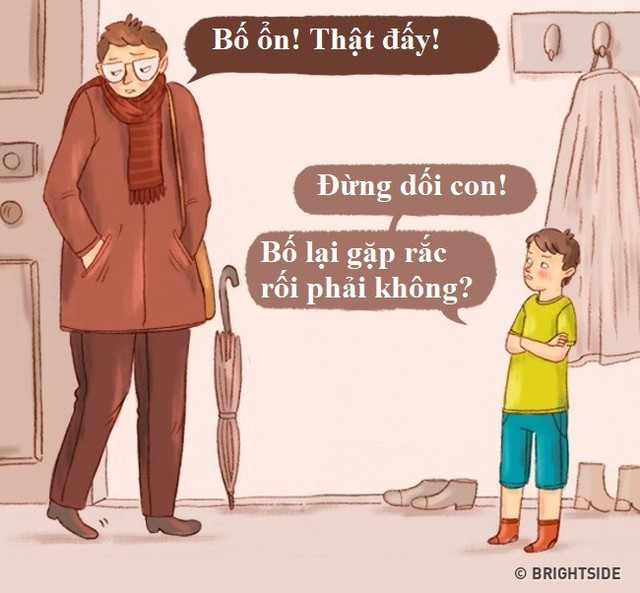 Bố mẹ sẽ được thể nghiệm cảm gi&aacute;c kh&oacute; chịu khi bị con c&aacute;i quan t&acirc;m th&aacute;i qu&aacute; hay nghi ngờ rằng họ l&agrave;m chưa tốt v&agrave; tự đẩy bản th&acirc;n v&agrave;o rắc rối.