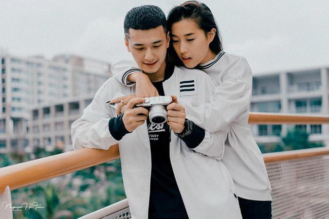 Huỳnh Anh và cô gái Việt kiều Bỉ - Nguyễn Y Vân - chính thức yêu nhau cuối năm ngoái.