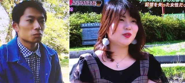 Li Huayu (trái) giúp Maruyama (phải) nhớ lại tình yêu của hai người mỗi ngày sau khi Maruyama gặp tai nạn hồi đầu năm 2018. Ảnh: Youtube.