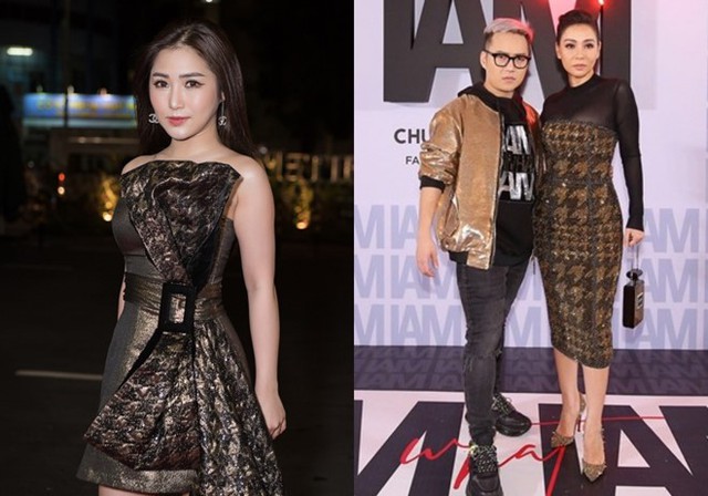 Hương Tràm và Thu Minh cùng là khách mời trong sự kiện thời trang của NTK Chung Thanh Phong