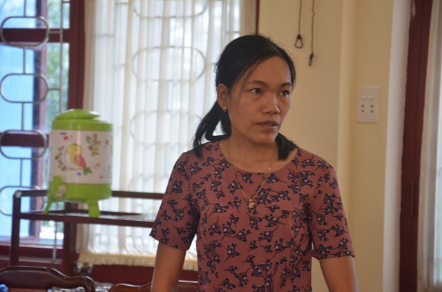 Cô giáo Lê Thị Hải, người tát học sinh chỉ vì làm nhầm đề kiểm tra.