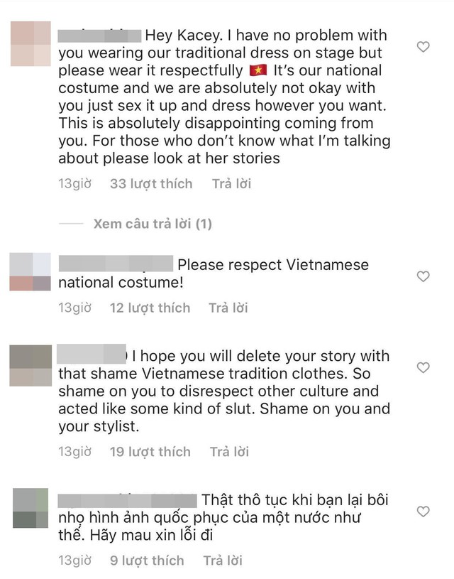 Cộng đồng mạng Việt Nam tổng tấn công trang cá nhân nữ ca sĩ mặc áo dài không quần, gay gắt yêu cầu xin lỗi - Ảnh 5.
