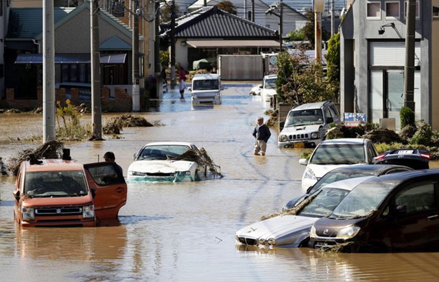 Giải cứu 9 người Việt mắc kẹt ở Fukushima trong siêu bão Hagibis - Ảnh 1.