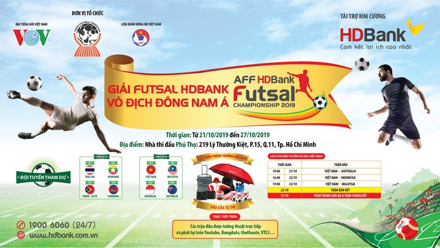 Gửi tiết kiệm nhận quà hấp dẫn, đồng hành cùng giải Futsal HDBank Đông Nam Á  - Ảnh 1.