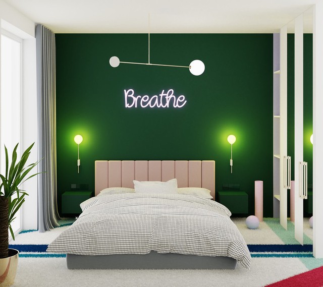 Phòng ngủ màu xanh sẽ mang đến nguồn năng lượng tích cực cho cuộc sống của bạn - Ảnh 7.