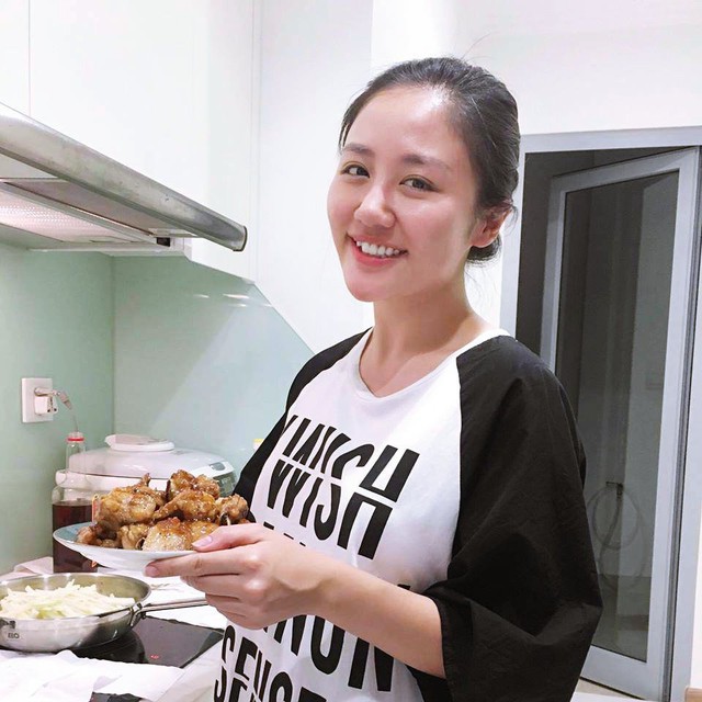  Văn Mai Hương sắp là gái có chồng: Giỏi nấu ăn thế này, ông xã chắc chắn sẽ càng mê  - Ảnh 4.