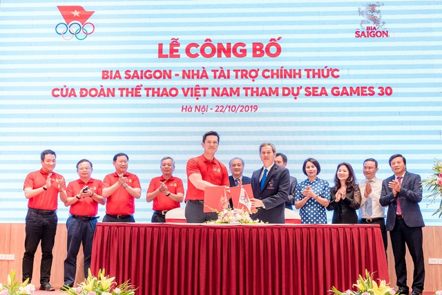 Công bố nhà tài trợ chính thức cho Đoàn Thể thao Việt Nam tham dự SEA Games 30 - Ảnh 2.