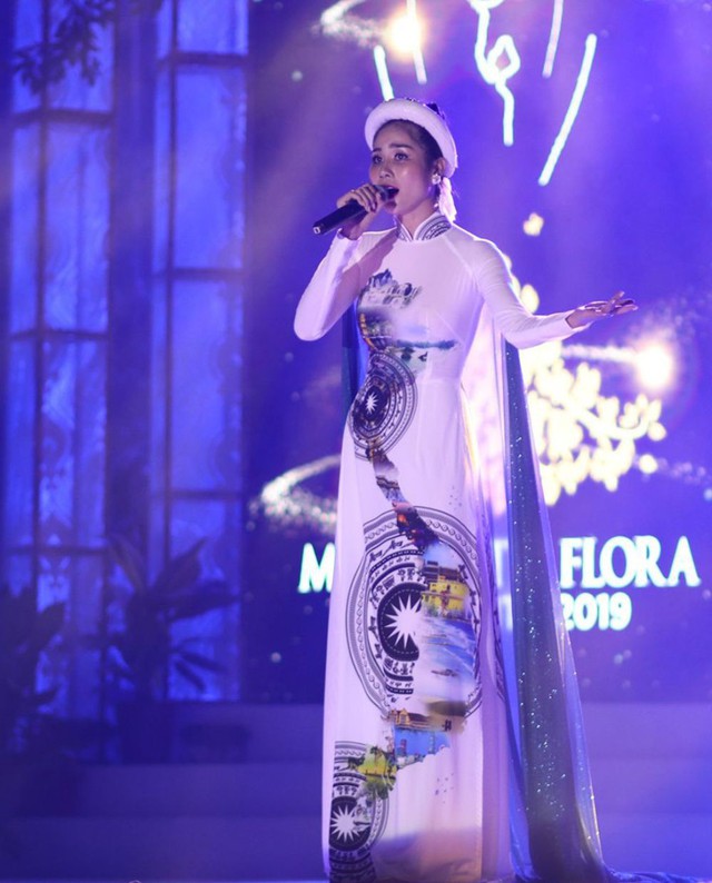 Hoa hậu Phương Khánh nói gì về giọng hát tệ của Hoàng Hạnh tại Miss Earth 2019? - Ảnh 1.