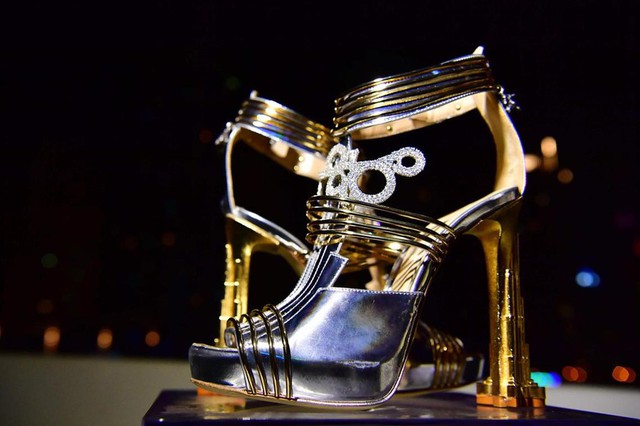 Đôi giày đắt nhất thế giới làm từ kim cương, thiên thạch và vàng - Ảnh 6.