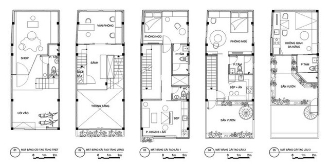 Nhà phố 5 tầng 5 chức năng  - Ảnh 14.