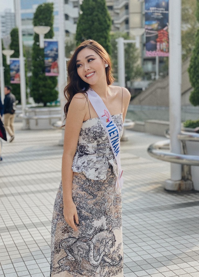 Tường San nói gì khi dừng chân Top 8 Hoa hậu Quốc tế 2019? - Ảnh 5.
