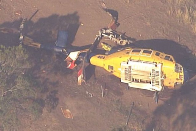 Máy bay cứu hỏa gặp nạn khi làm nhiệm vụ tại Australia - Ảnh 1.
