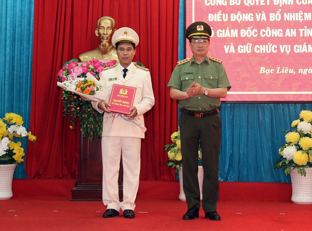 Phó giám đốc Công an Bình Thuận làm Giám đốc Công an Bạc Liêu - Ảnh 2.
