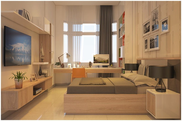 Căn biệt thự mini 3 tầng quá đỗi đáng yêu nhờ cách sắp xếp nội thất - Ảnh 5.