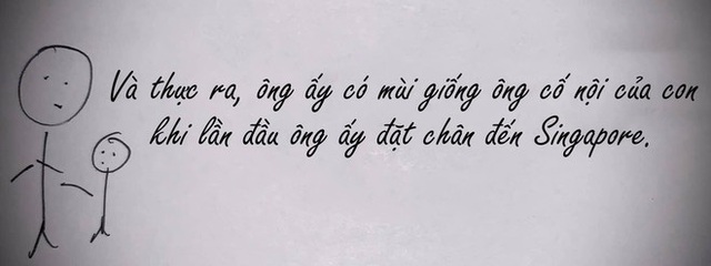 Bố vẽ tranh dạy con tôn trọng người lao động - Ảnh 5.