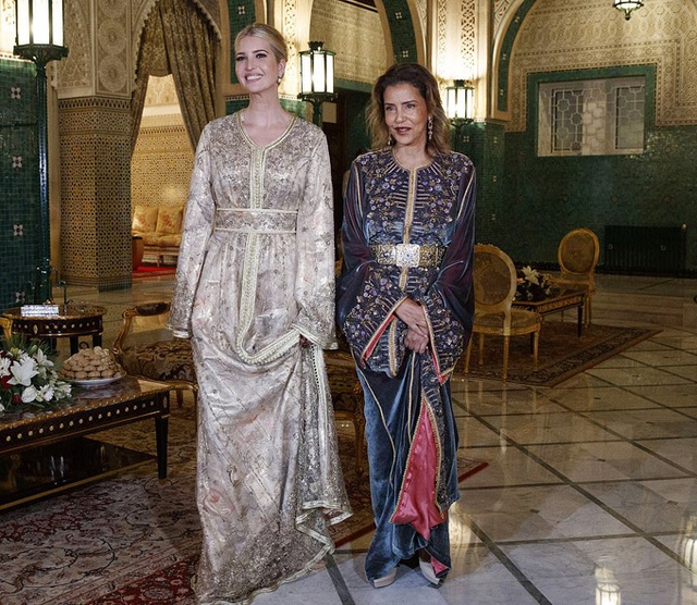 Ivanka Trump dự tiệc với Công chúa Morocco - Ảnh 1.