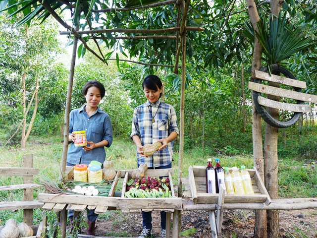 Hai cô gái trẻ bỏ công việc lên rừng làm nông nghiệp thuận tự nhiên - Ảnh 2.