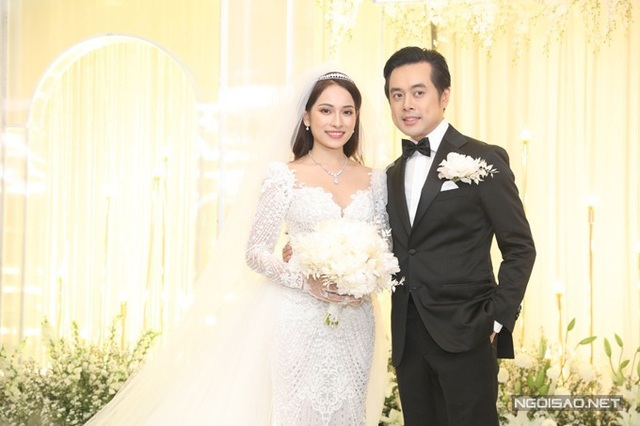 7 đám cưới đình đám của sao Việt năm 2019 - Ảnh 3.