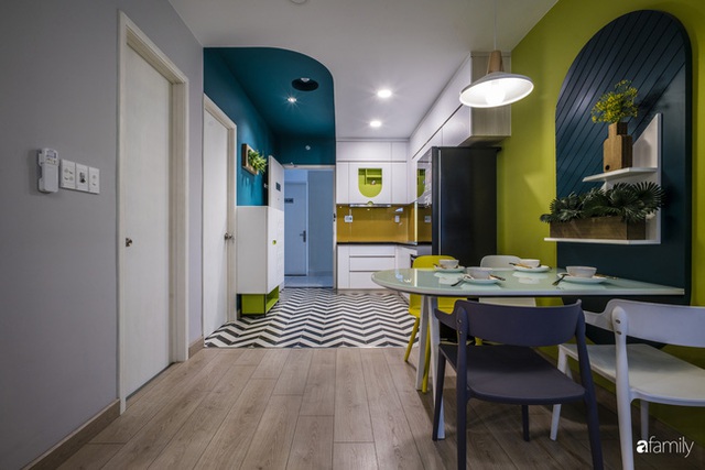 Căn hộ 60m² được decor với gam màu xanh lá vô cùng xinh xắn ở quận 2, TP. HCM - Ảnh 4.